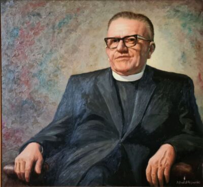 Reverend Henry Ikin - framed portrait