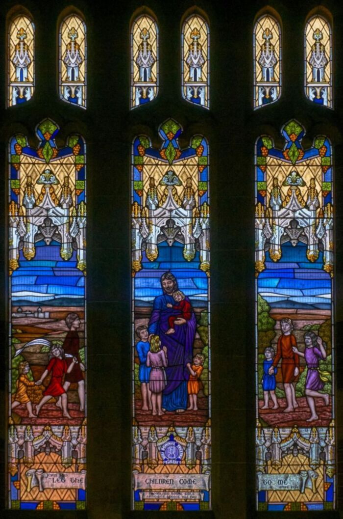 Broadland House memorial window