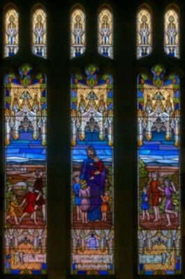 Broadland House memorial window