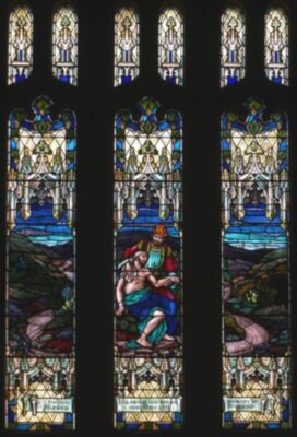 Harrap Memorial Window - The Good Samaritan