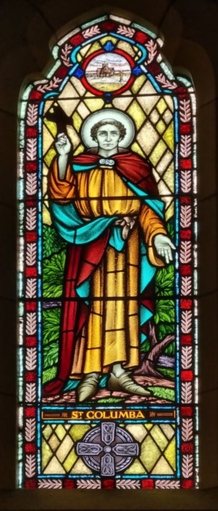 Ada and Carl Eberhard memorial window