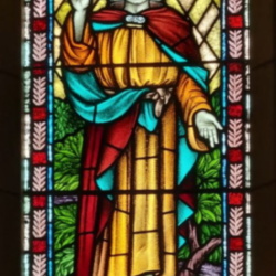 Ada and Carl Eberhard memorial window