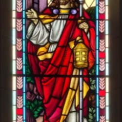 Ada and Carl Eberhard memorial window