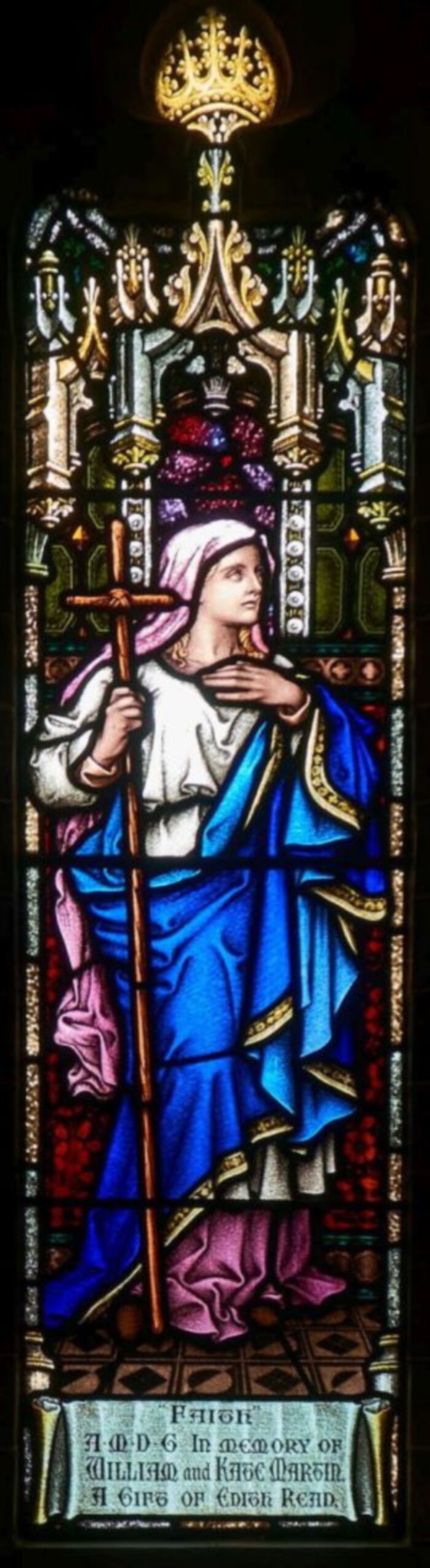 William and Kate Martin memorial window