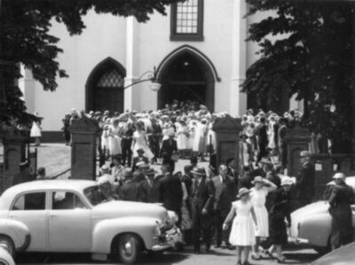 Confirmation Service during the 1950s