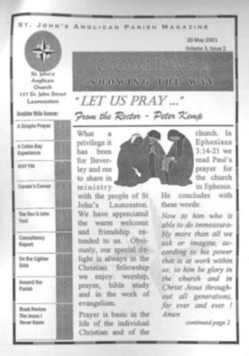 Compass magazine example from 2001