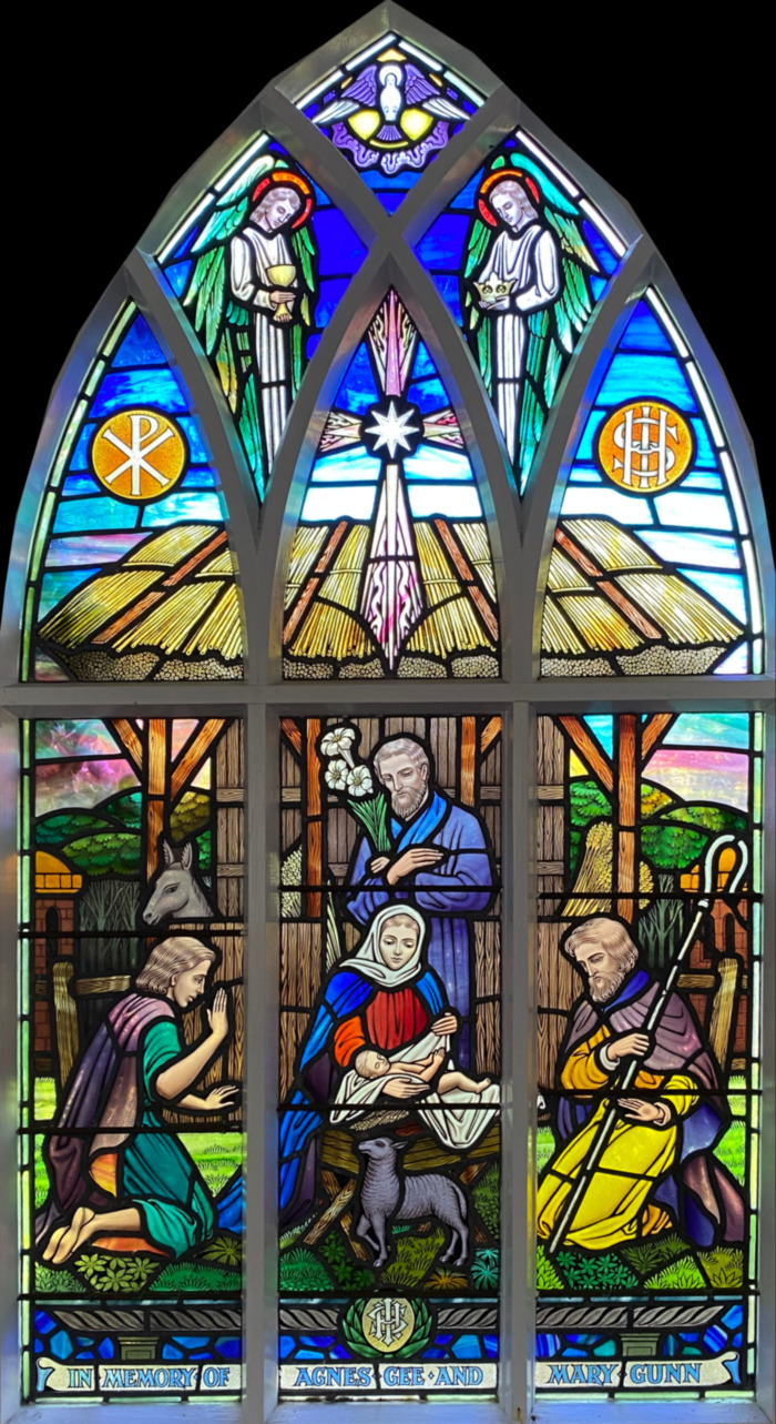 Agnes Gee and Mary Gunn memorial window