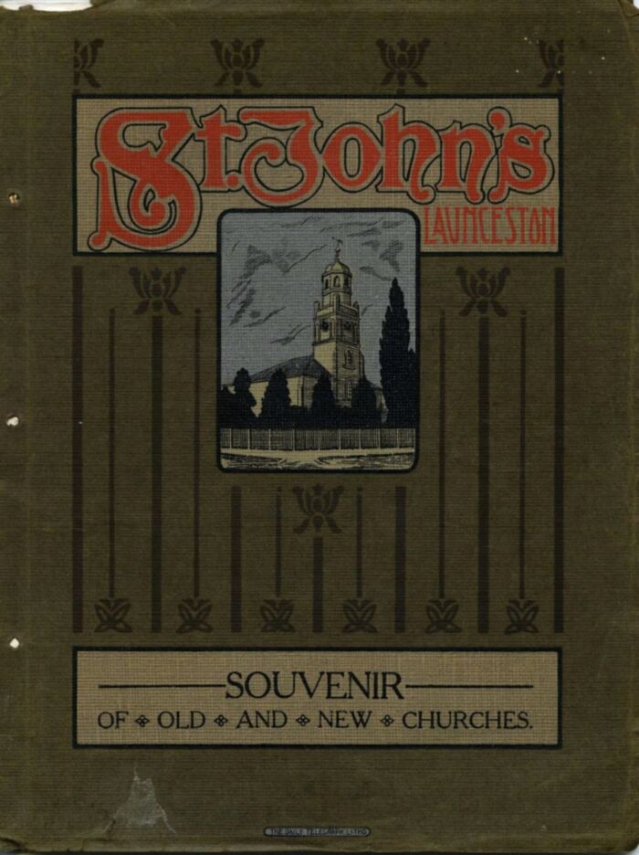 1914 St. John's Souvenir of Old and New Churches