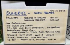 Archived historical papers  Parish of Launceston North - ASAC C1B Box 21