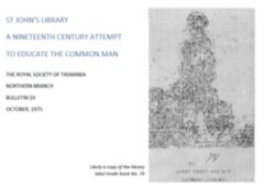 St. John's Library - 19th Century Adult Education