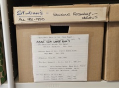 St. John's accounts and banking records 1891-1950