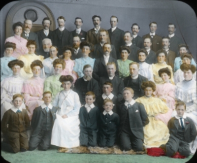 1905 award-winning choir (hand tinted)