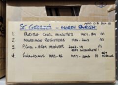 Archived historical papers  St. George's Church ASAC C1B Box 16