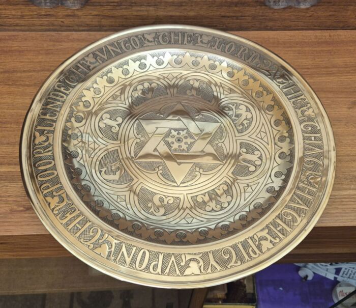 Brass Alms Dish