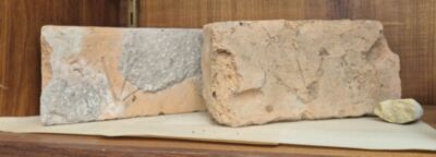 Bricks from original St. John's building 1824
