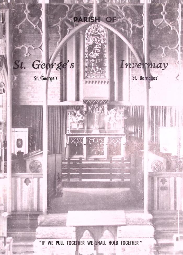 St. George's Church Invermay - Canvass Booklet 1957