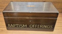 Baptism Offerings box