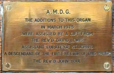 Memorial Plaque - John Youl