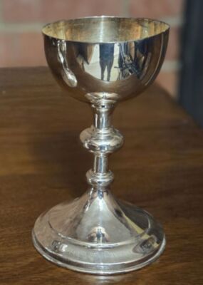 set of communion vessels - memorial to Alan Hargreaves Paxton