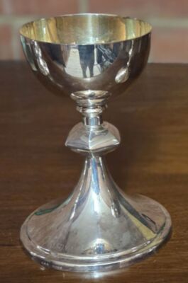 set of communion vessels - memorial to Christina Latta (nee Allen)