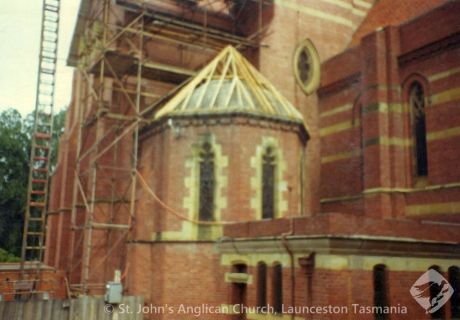 Chapel roof framing