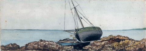 Wreck-of-cutter-Pearl-at-Cape-Portland-1876