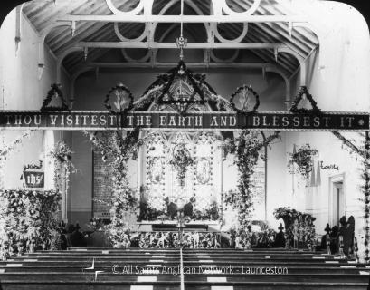 Harvest Festival 1900 at St. John's