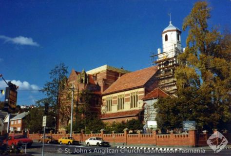 1982 - June - work on tower approaching completion