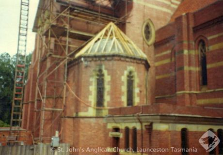 Chapel roof framing