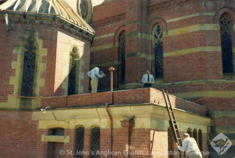 Vestry roof inspection