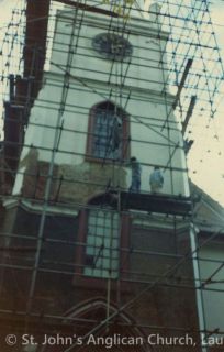 West facade plastering d